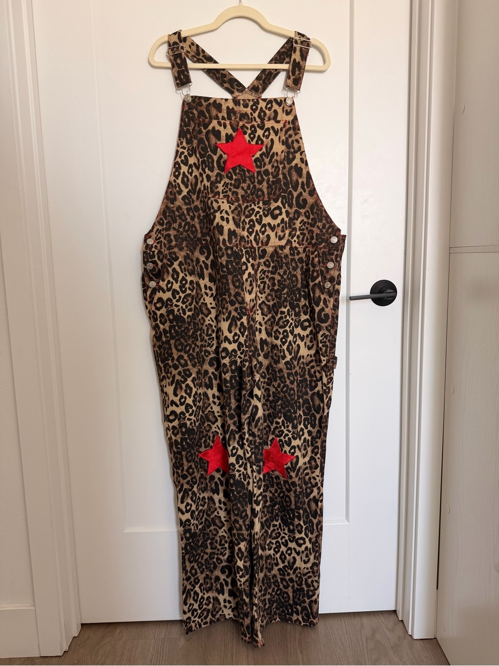 Dressed in LALA Star Girl Rising Boyfriend Overalls - XL - Picture 7 of 11